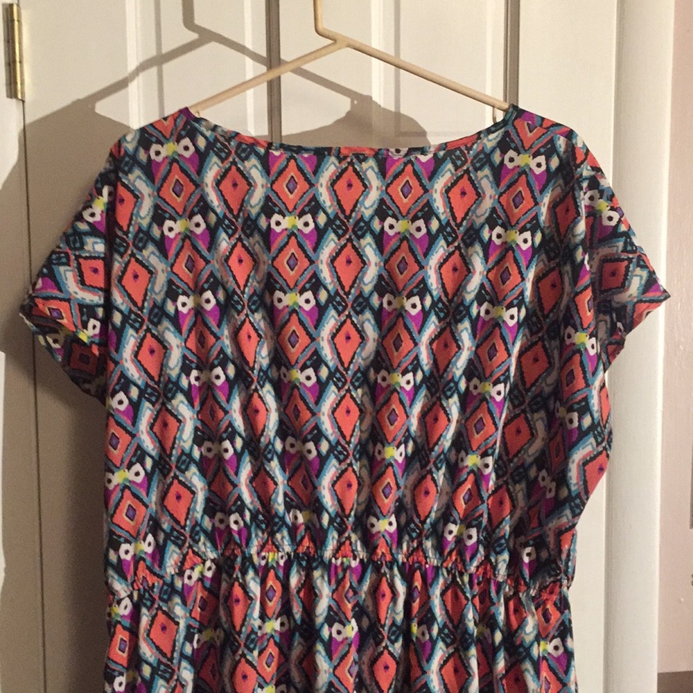 Indulge Multicolored High/Low Dress - Picture 6 of 8